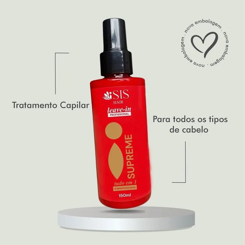 Tratamento capilar SIS Hair vendido na Meninas Importados